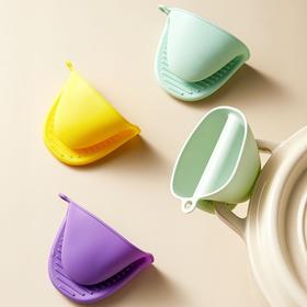 【买一送一！隔热硅胶手套】硅胶隔热手夹微波炉烤箱隔热手套手夹，隔热手夹硅胶手夹碗碟夹