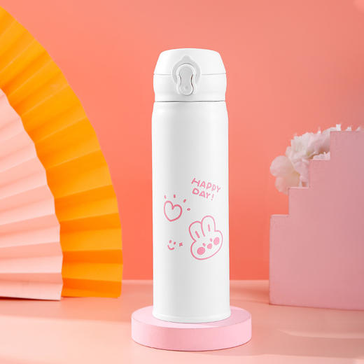 【小熊杯陪你度每日，不锈钢保温，伴你出门走天下！】小熊水杯女生可爱高颜值不锈钢保温杯 大容量便携卡通水杯儿童杯子-QQ 商品图11