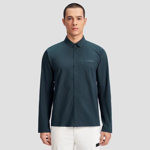 D家同款DUALIS系列都市通勤男士一片式长袖衬衫 商品图0