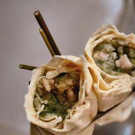 [屁侠推荐]老宁波手工面结 夹馅千张包 爆汁感十足