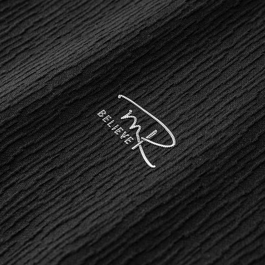 【假两件】【新款DDA】大依优型大码男士假两件长袖T恤商务休闲上衣加肥加大胖子舒适 商品图5