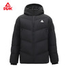 匹克防水运动加厚羽绒服男秋冬新款连帽外套短款加绒保暖面包服DF544241 商品缩略图3