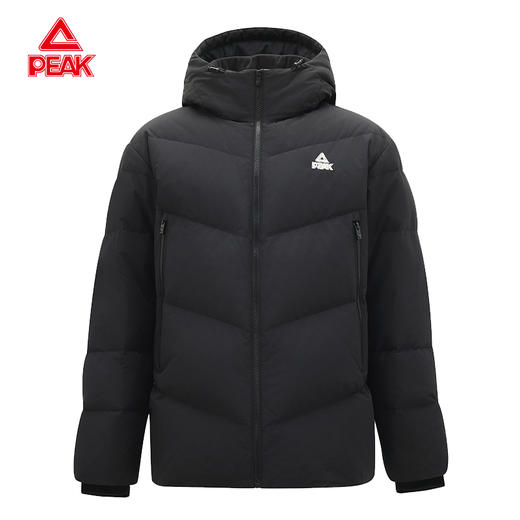 匹克防水运动加厚羽绒服男秋冬新款连帽外套短款加绒保暖面包服DF544241 商品图3