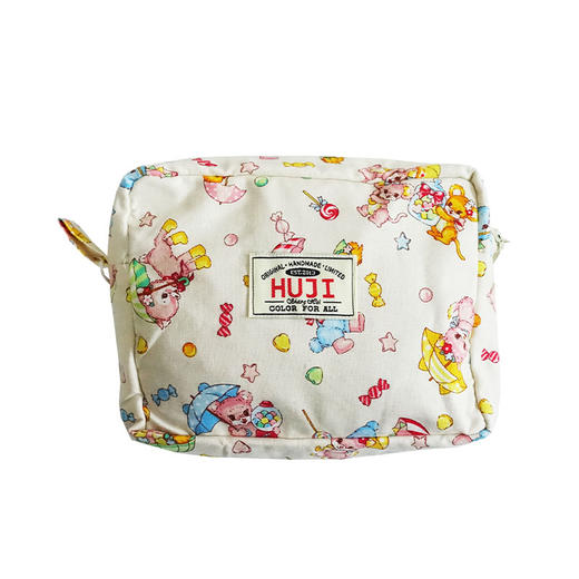 HUJI祤集Motley收纳包POPOLO花伞猫猫兔 商品图1