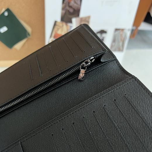 LouIs VUITTON Brazza 时尚流行经典老花印花长款 Taurillon皮革拼牛皮革 钱夹钱包 男款（CB） 商品图4