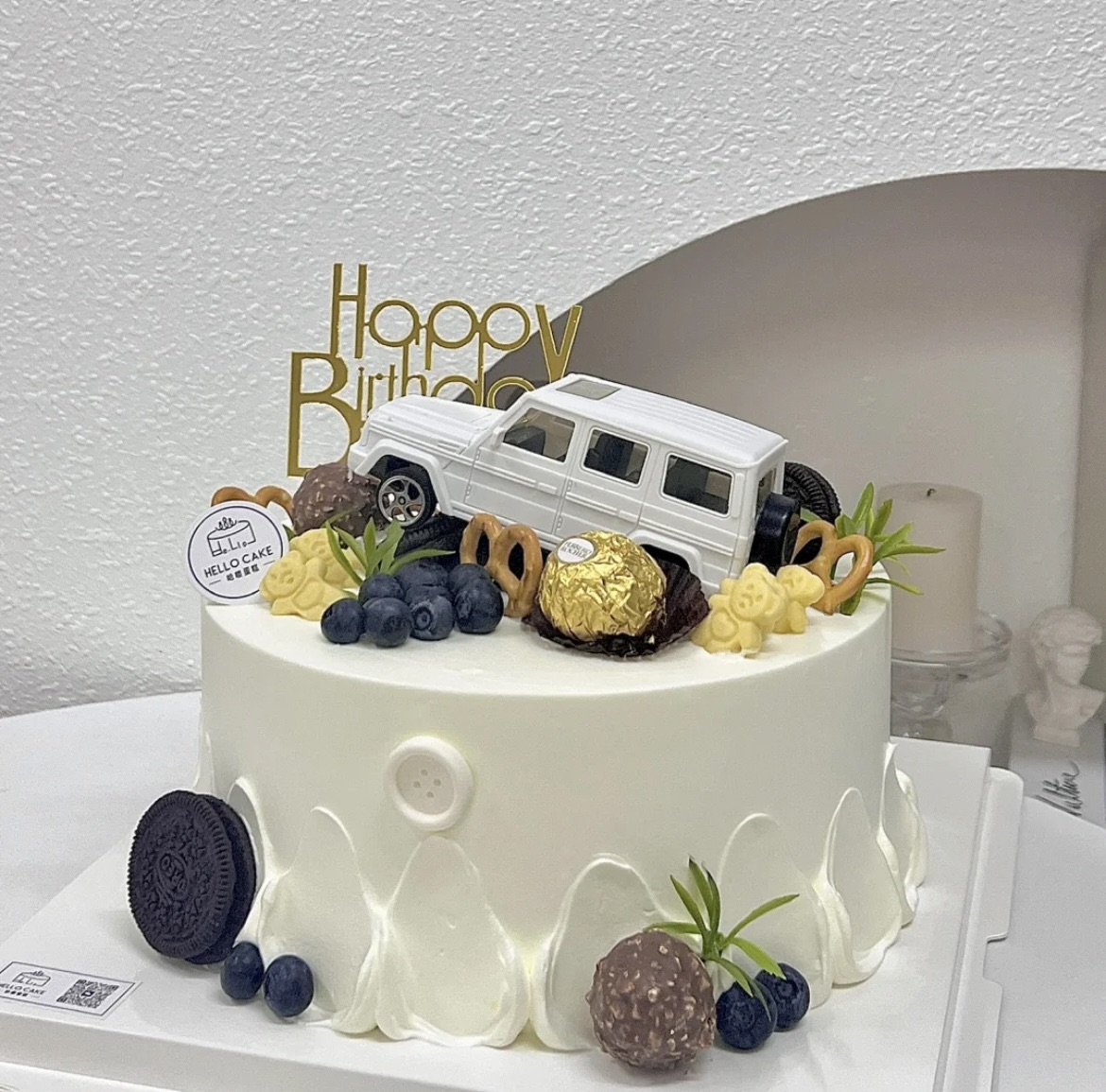 汽车、摩托车蛋糕
