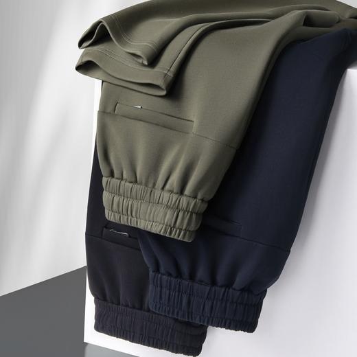 【空气棉】【新款DSF】大依优型大码松紧腰直口休闲运动裤卫裤休闲裤加肥加大运动长裤胖子裤子 商品图3