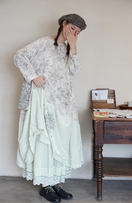 Aodress丝绵半身裙 商品图4