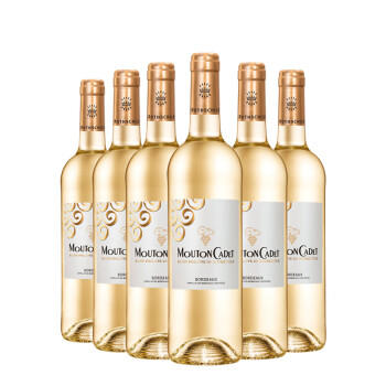 木桐嘉棣（MOUTON CADET）法国 波尔多 白葡萄酒 750ml 整箱 送礼 商品图1