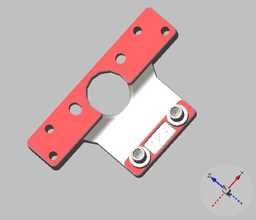 X副轨压板A组件(配右档A型)30TY09000038 商品图0