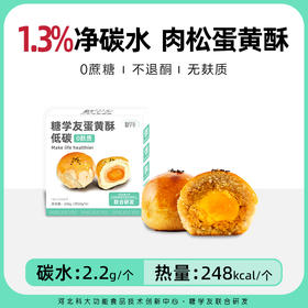 【积分】糖学友生酮无麸质咸蛋黄肉松蛋黄酥