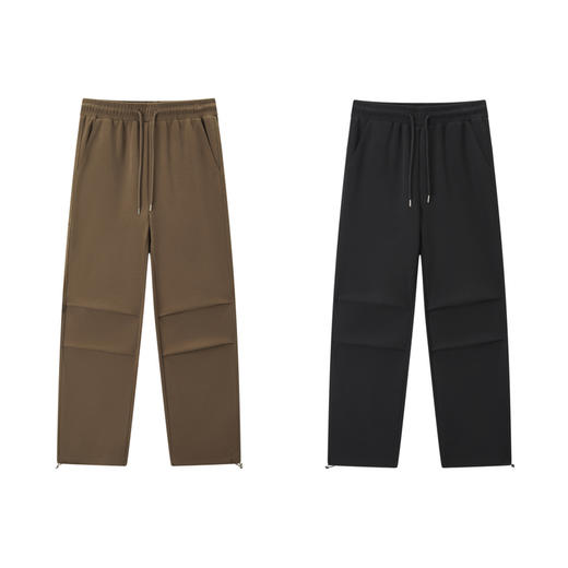 森马休闲裤女纯色宽松阔腿裤潮酷百搭冬季抽绳工装裤ins潮流女生 商品图4