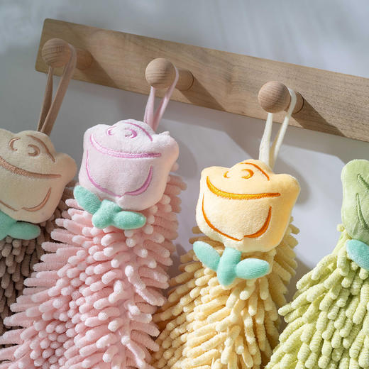 【远梦】Y24J01001玫瑰擦手巾 商品图1