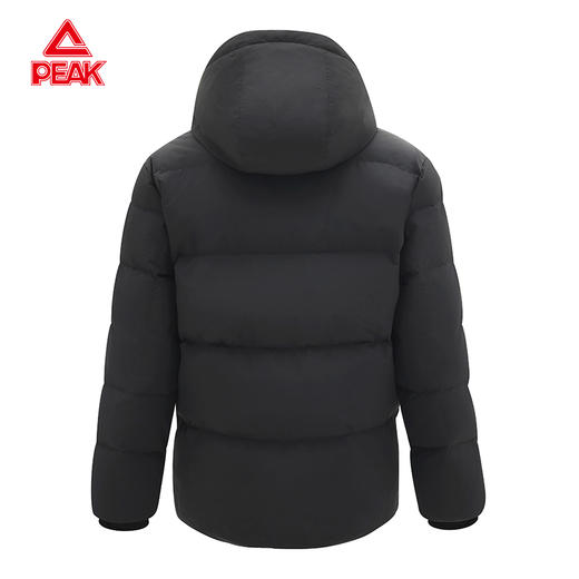 匹克防水运动加厚羽绒服男秋冬新款连帽外套短款加绒保暖面包服DF544241 商品图4