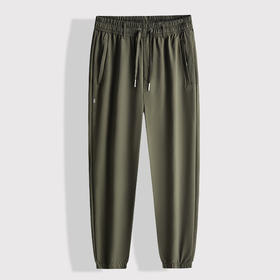 【新款DSF】大依优型大码松紧腰束脚休闲运动裤卫裤休闲裤加肥加大运动长裤胖子裤子