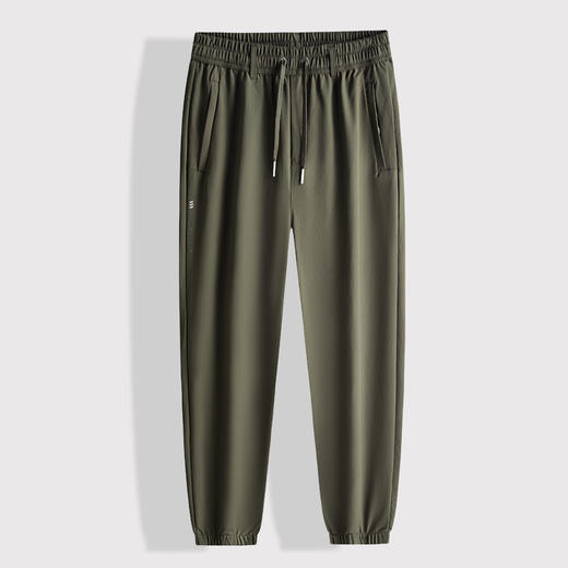 【新款DSF】大依优型大码松紧腰束脚休闲运动裤卫裤休闲裤加肥加大运动长裤胖子裤子 商品图0