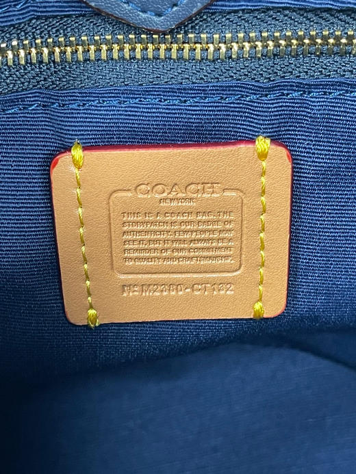 秋冬特惠💰460 coach/蔻驰新款 新品丹宁牛仔流浪包CT132 商品图8