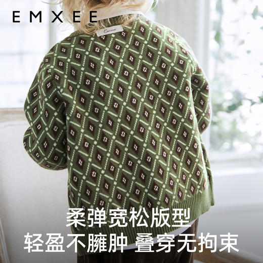 【宝宝服饰】嫚熙婴童毛织开衫外套男女宝宝100%全棉儿童经典百搭秋季上衣外穿 商品图3