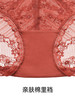 【Lolita小裤】遐全蕾丝中腰平角裤性感蕾丝透气纯棉裆薄款内裤女 商品缩略图4