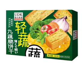 UDK优の良品脆饼干*180g/盒
