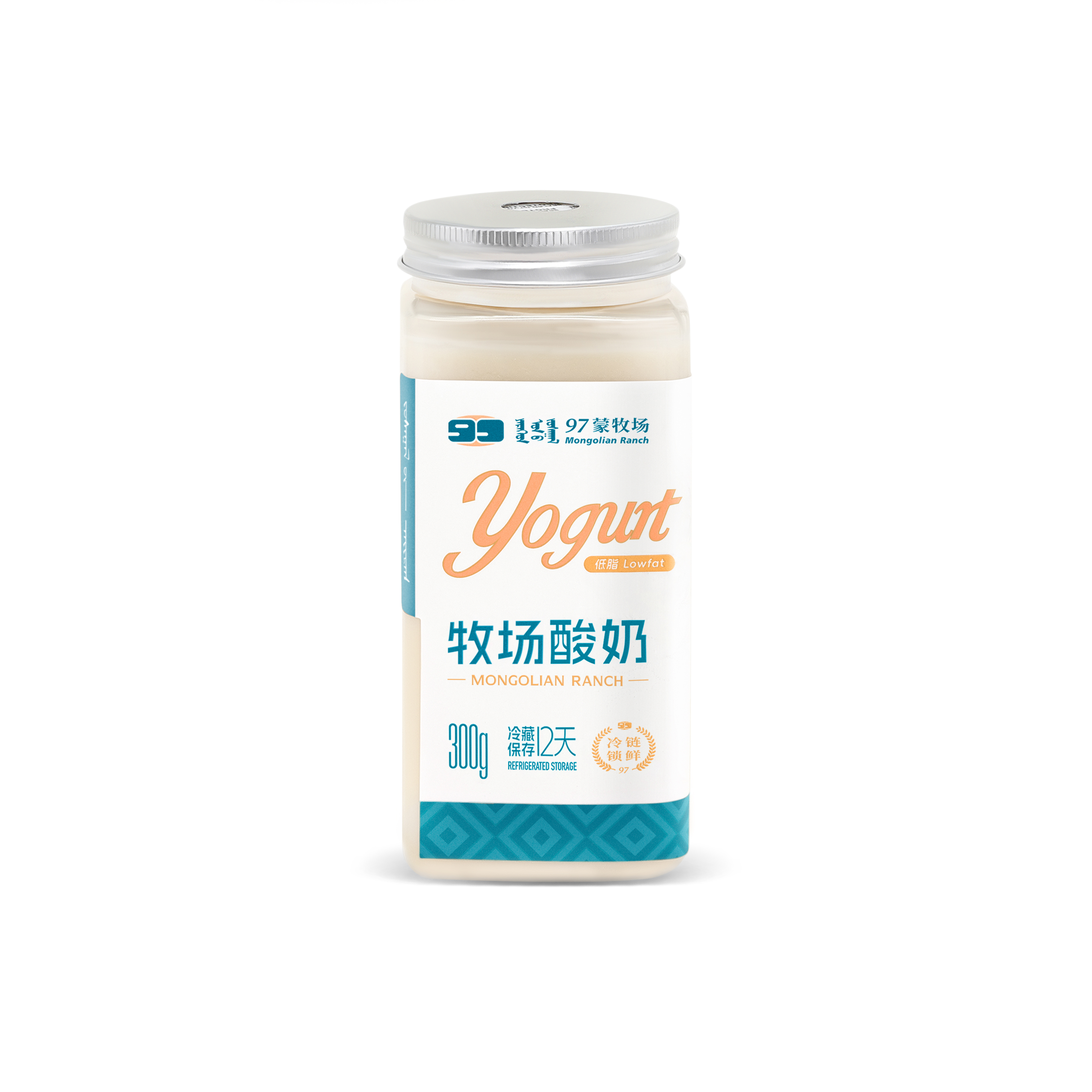 低脂酸牛奶｜草原益生菌｜微糖280g