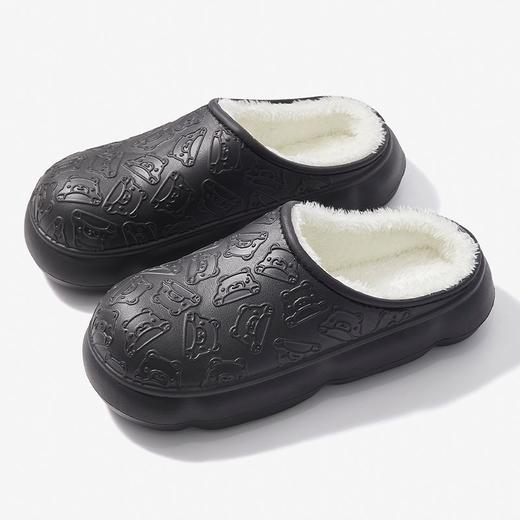 【YW】无忧购韩版卡通小熊印花情侣款居家外穿保暖棉拖鞋9716（截单后7天发货) 商品图7