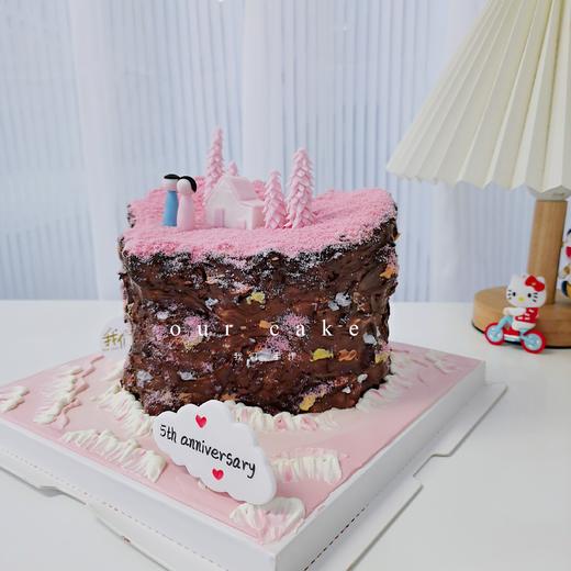 岛屿系列爱心岛/雪山/情侣蛋糕-低糖处理无添加 商品图9