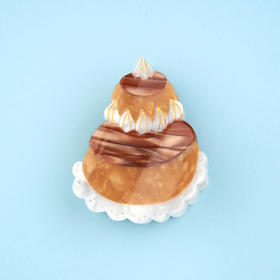 北京仓｜CouCou Suzette-RELIGIEUSE PASTRY-泡芙 发抓［法国设计师］