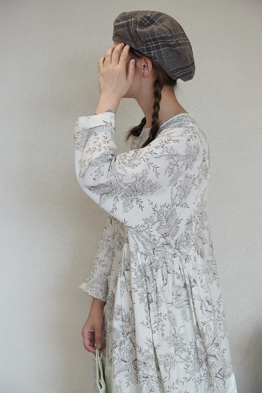 Aodress印花拼接连衣裙 商品图4