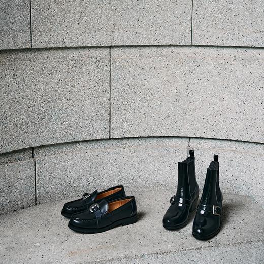 BIUCILI 「方圆东方韵」系列原创设计百搭经典小皮鞋单鞋乐福鞋 商品图6