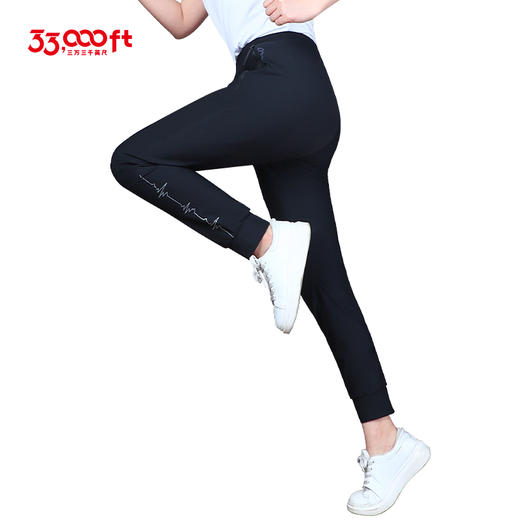 33000ft冰感速干裤男女款夏季户外运动徒步透气轻薄微弹显瘦快干裤 商品图4