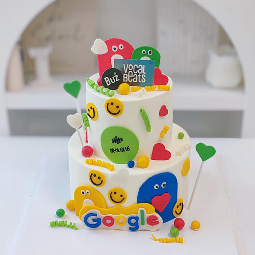 多巴胺主题双层蛋糕 商品图3