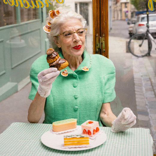 北京仓｜CouCou Suzette-RELIGIEUSE PASTRY-泡芙 发夹［法国设计师］ 商品图1