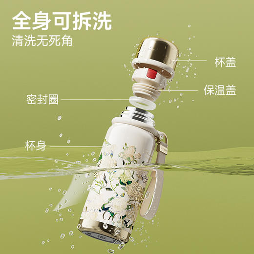 【自营】 格沵GERM  x THE MET 致敬梵高系列迷你悦动保温杯 S31603不锈钢 580ml 2色可选 商品图4