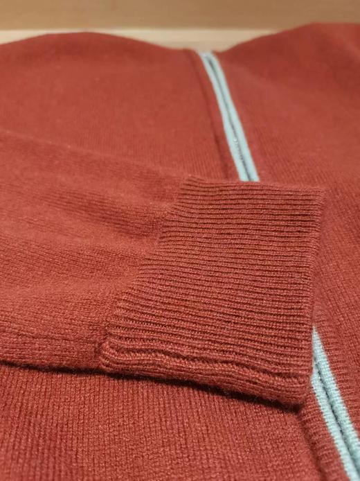 鹿王帽领平针女开衫 商品图2