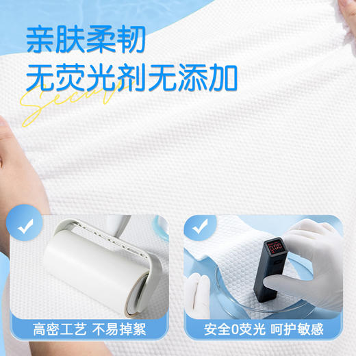 「19.9到手5条！独立包装」科万鸿一次性干发帽 吸水头巾旅行酒店加厚浴帽洗头擦头发包居家布艺 商品图3