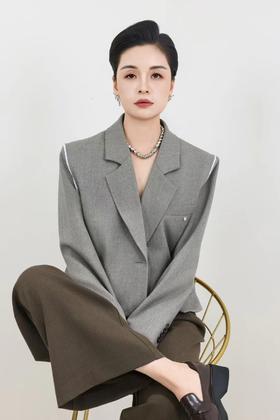 74K20334#主理人梅姐同款休闲直筒长裤