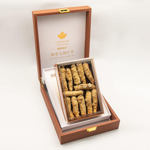 自营（森元）-欧美丽 加拿大进口西洋参天赐珍品礼盒-参段均25克 商品图0