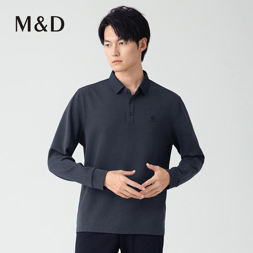 【名盾】翻领长袖T恤MXCL11684B 商品图3