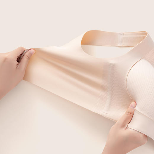 连绵· 自在零感大胸背钩宽带文胸 8083 商品图5