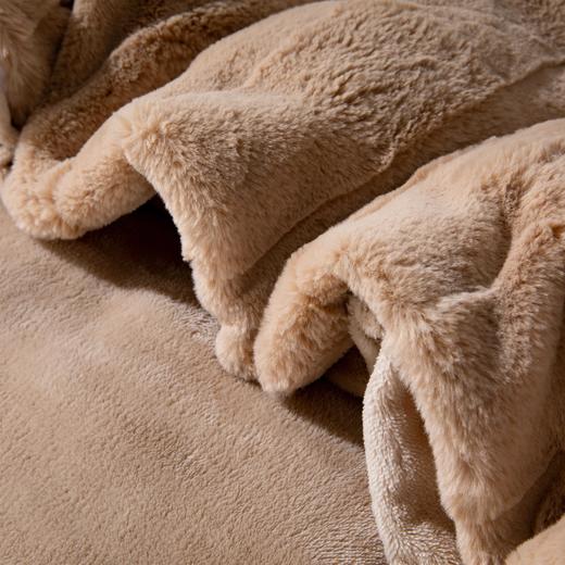 【远梦】防静电高端仿兔毛被套毯 商品图5