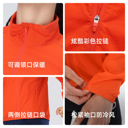 年马孔多春秋男女运动夹克  空气胶囊 科技抓绒保暖 吸湿速干 防泼水两侧拉链兜 袖口松紧 商品图4