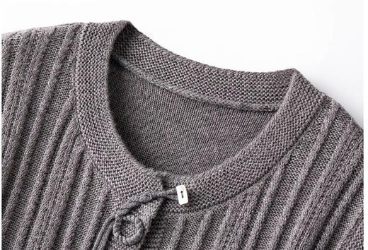 皮尔卡丹毛衫【100%绵羊毛】羊毛背心开衫女圆领绞花单排扣无袖针织马甲 商品图1