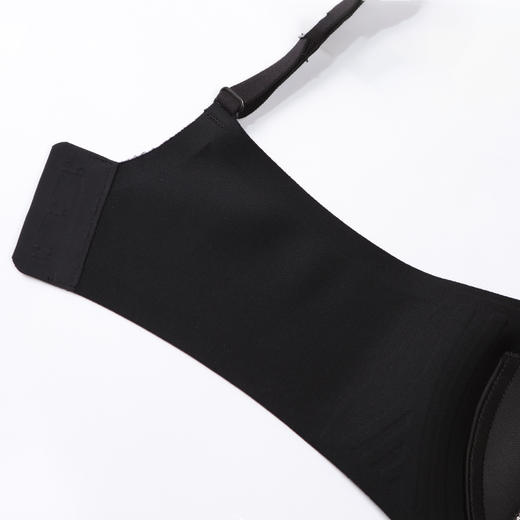 都市丽人内衣零压无痕常规文胸泳布中厚文胸3/4杯三排扣树脂胶圈LBT2H6 商品图5