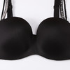 都市丽人内衣零压无痕常规文胸泳布中厚文胸1/2杯三排扣记忆钢圈LBT2H5 商品缩略图1