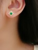 0.4克拉祖母绿耳钉 商品缩略图3
