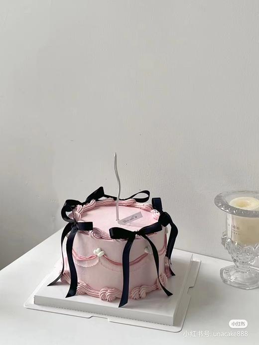 多款式芭蕾风甜美可爱丝带蝴蝶结蛋糕-低糖处理无添加 商品图7