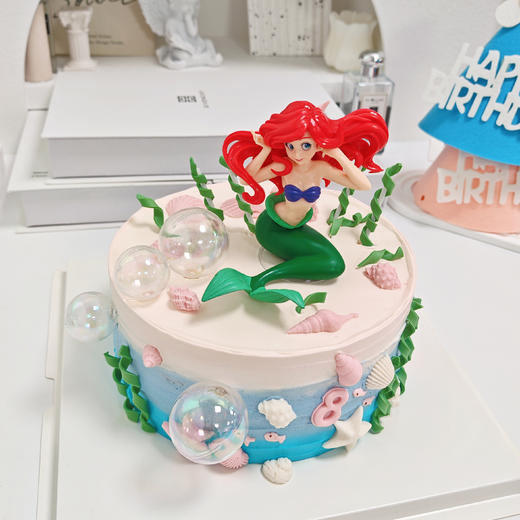 小美人鱼蛋糕 商品图4