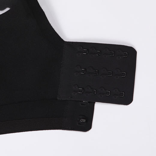 都市丽人内衣零压无痕常规文胸泳布中厚文胸3/4杯三排扣树脂胶圈LBT2H6 商品图4