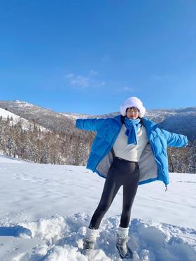 💋雪地不抖腿的保命穿搭！高暖版鲨鱼裤！